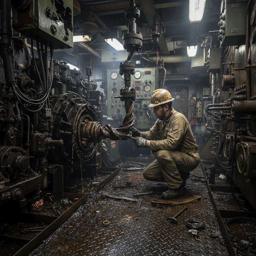 خرابی موتور کشتی و بررسی خسارت توسط کارشناس دریایی