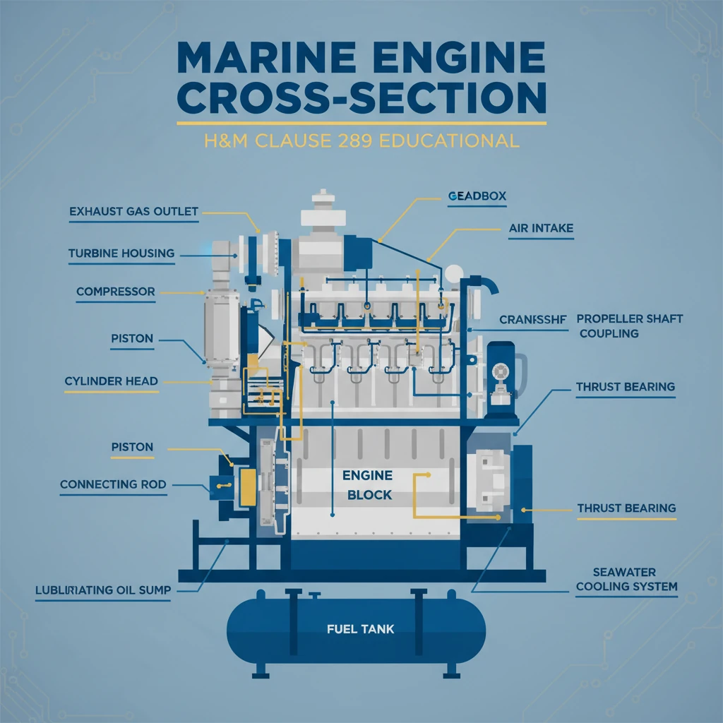 شماتیک موتور کشتی - کلوز 289